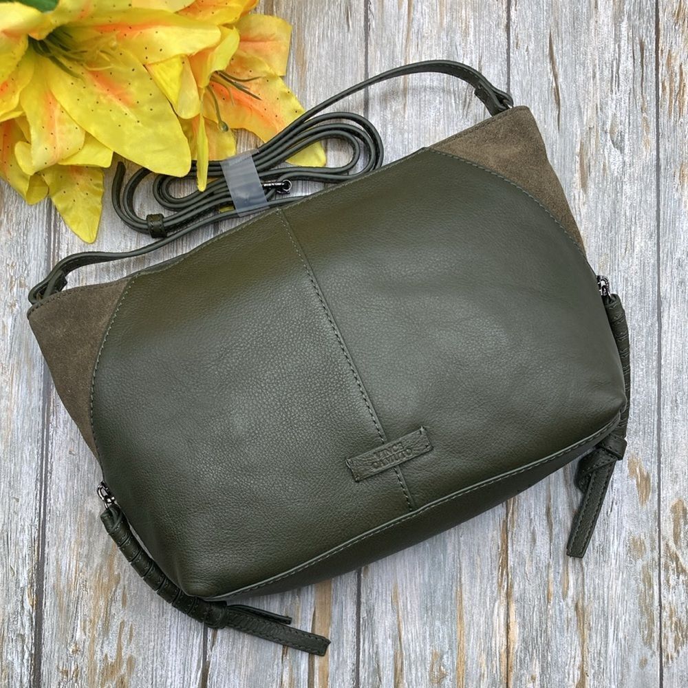 Vince Camuto Cory Leather Crossbody Bag Purse